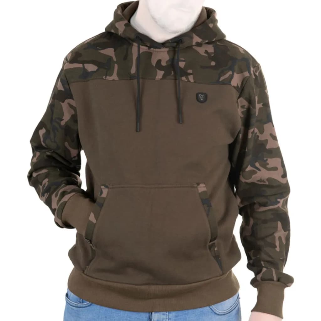 Fox Khaki / Camo Hoody 80% Cotton 20% Polyester