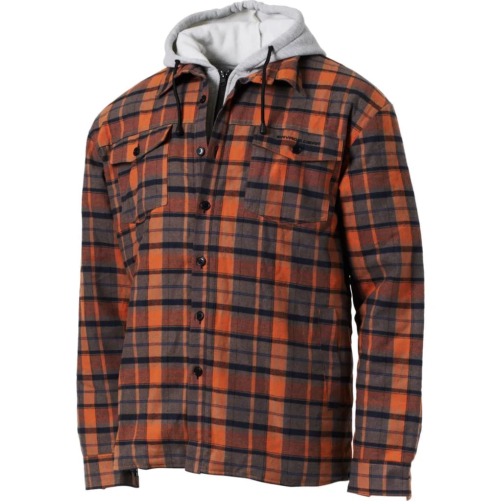 Savage Gear Twin Shirt Jacke M Orange/Grau