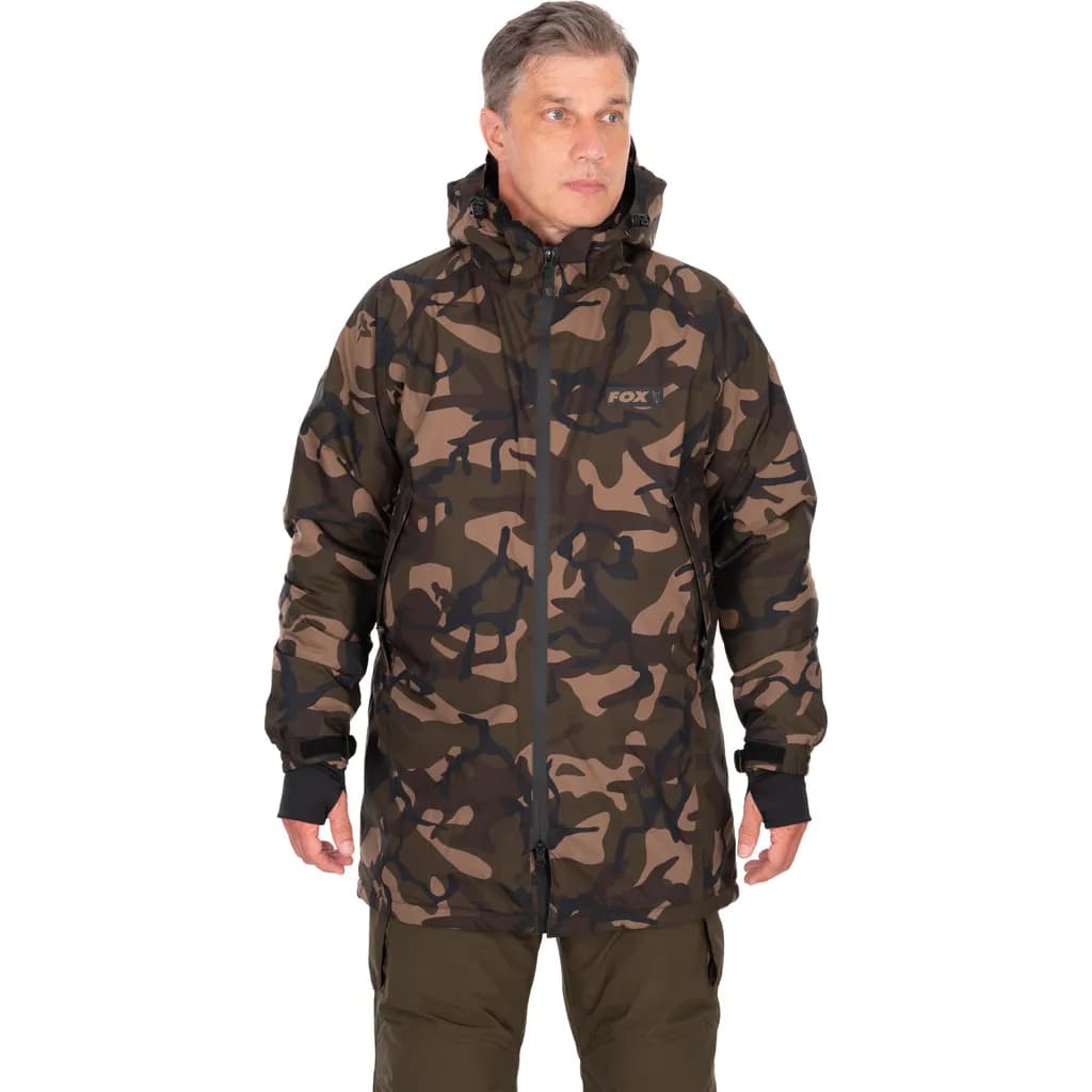 Fox Camo Sherpa-Tec 3 4 Jacket Ltd 4xl