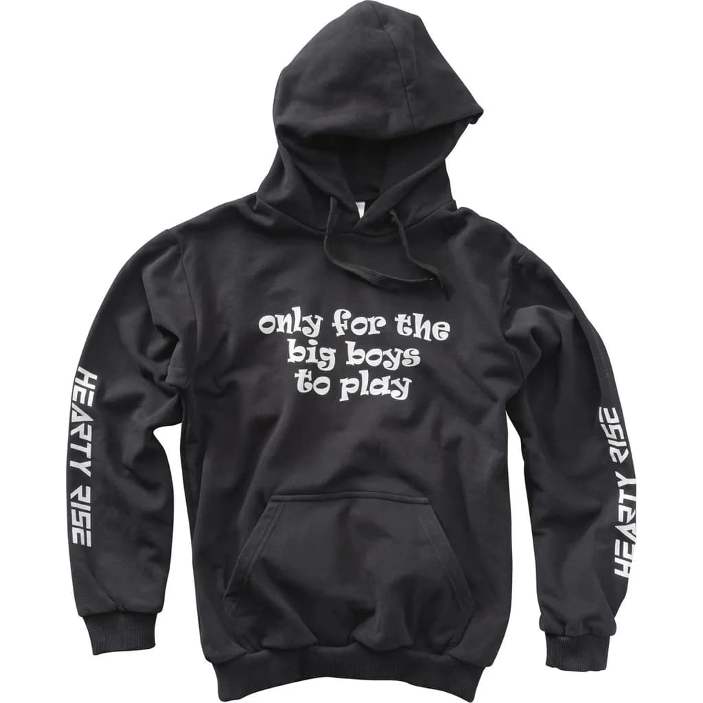 Hearty Rise Hoody Hr Black Xxl