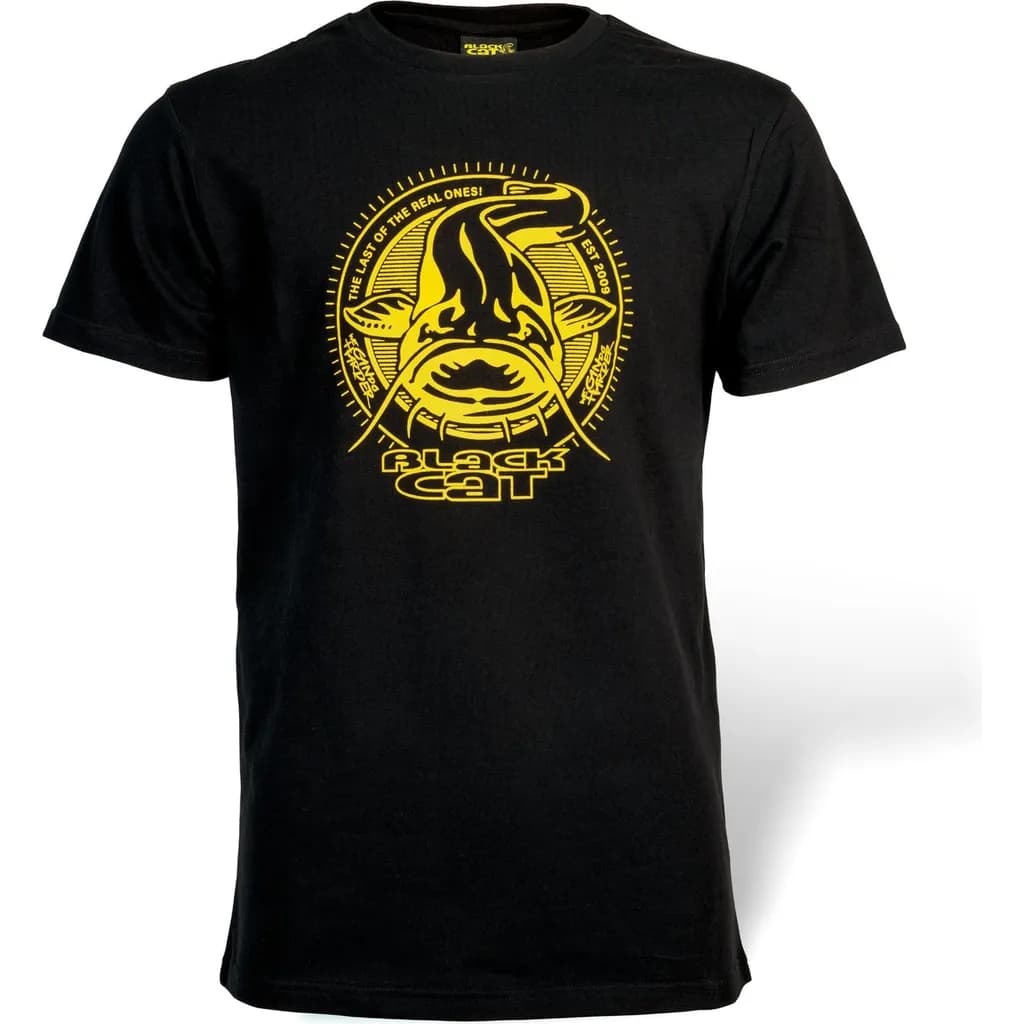 Black Cat Established Collection T-Shirt 100% Cotton
