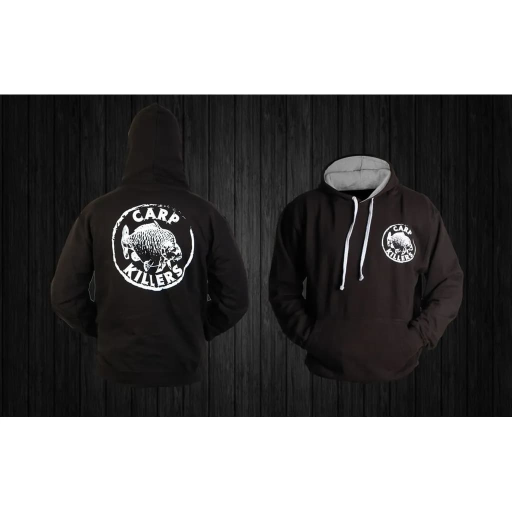 Carp Killers Kapuzenpullover Schwarz
