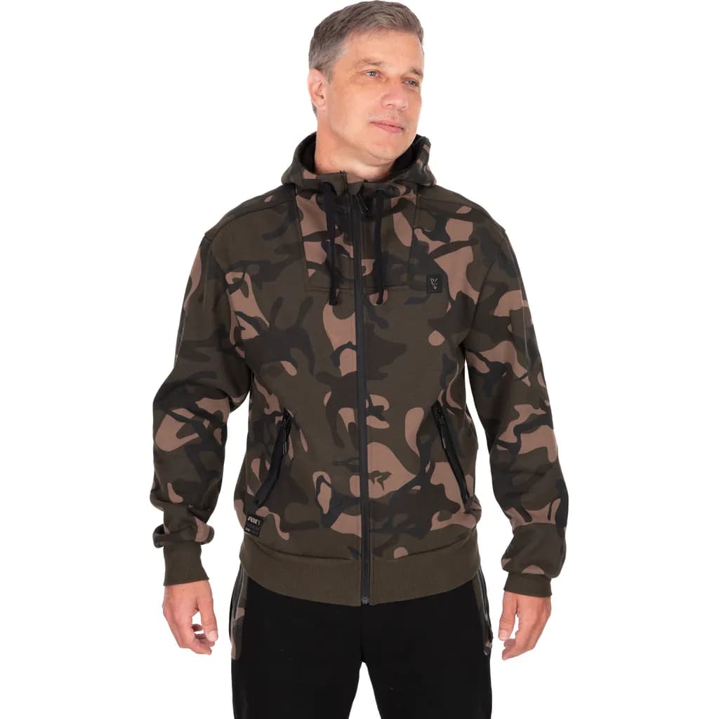 Fox Camo Full Zip Premium 310 Hoodie 3xl