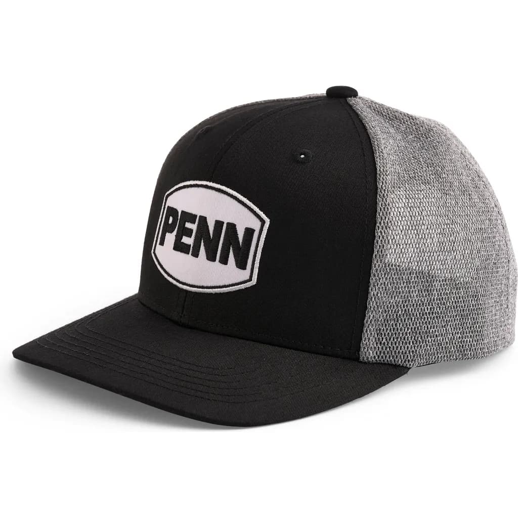 Penn Trucker Cap Black Heather Grey
