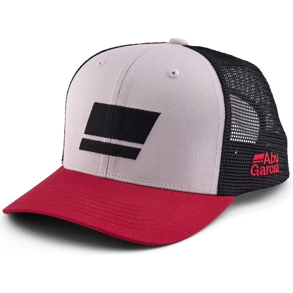 Abu Garcia Abu Flag Trucker 1640095 Grau Rot Schwarz