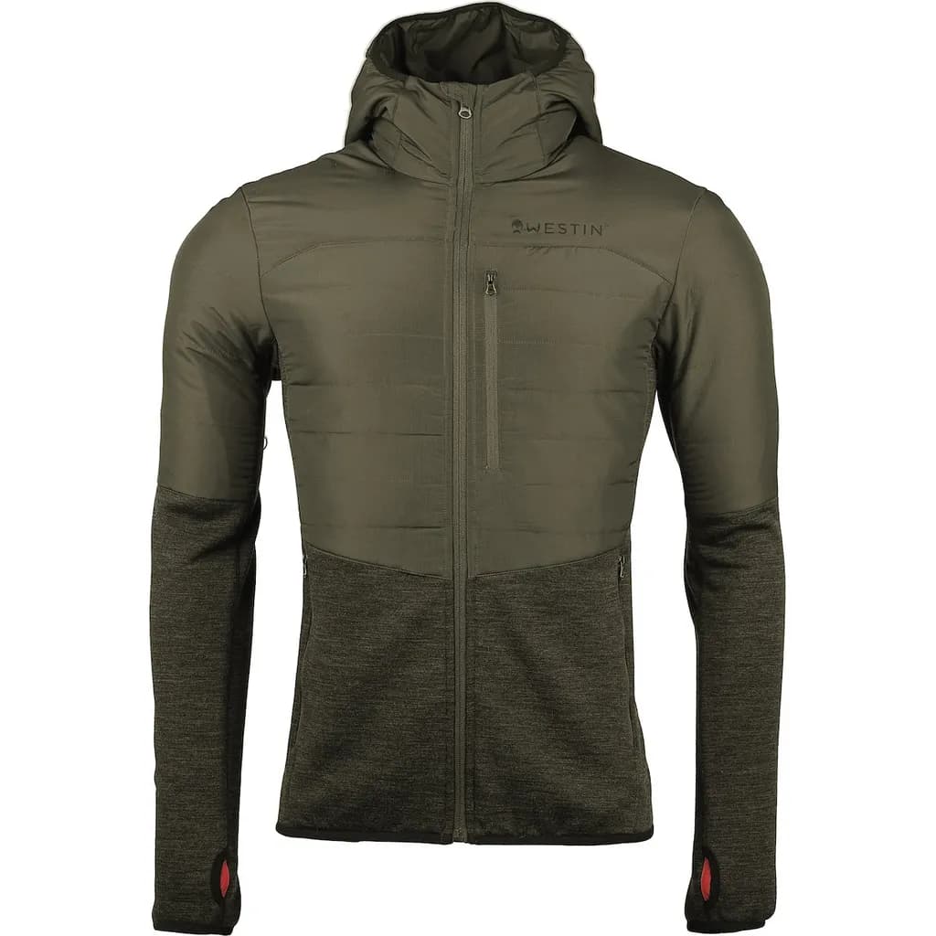 Westin Thermo Knit Jacket Pullover M Beluga Green