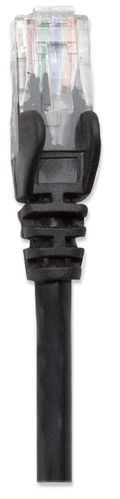 Intellinet Patchkabel Rj45 U/Utp Cat5e 3.0m Hebelschutz Schw