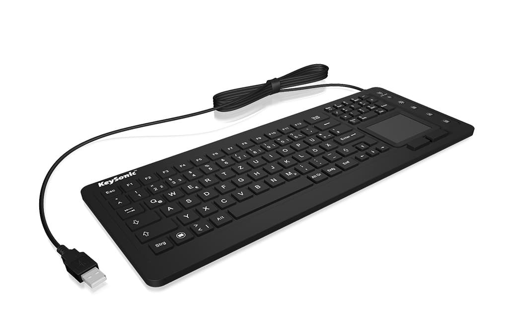 Keysonic Industrie-Tas Touchpad, Ip68, Bk, Ksk-6231 Inel(Ch)