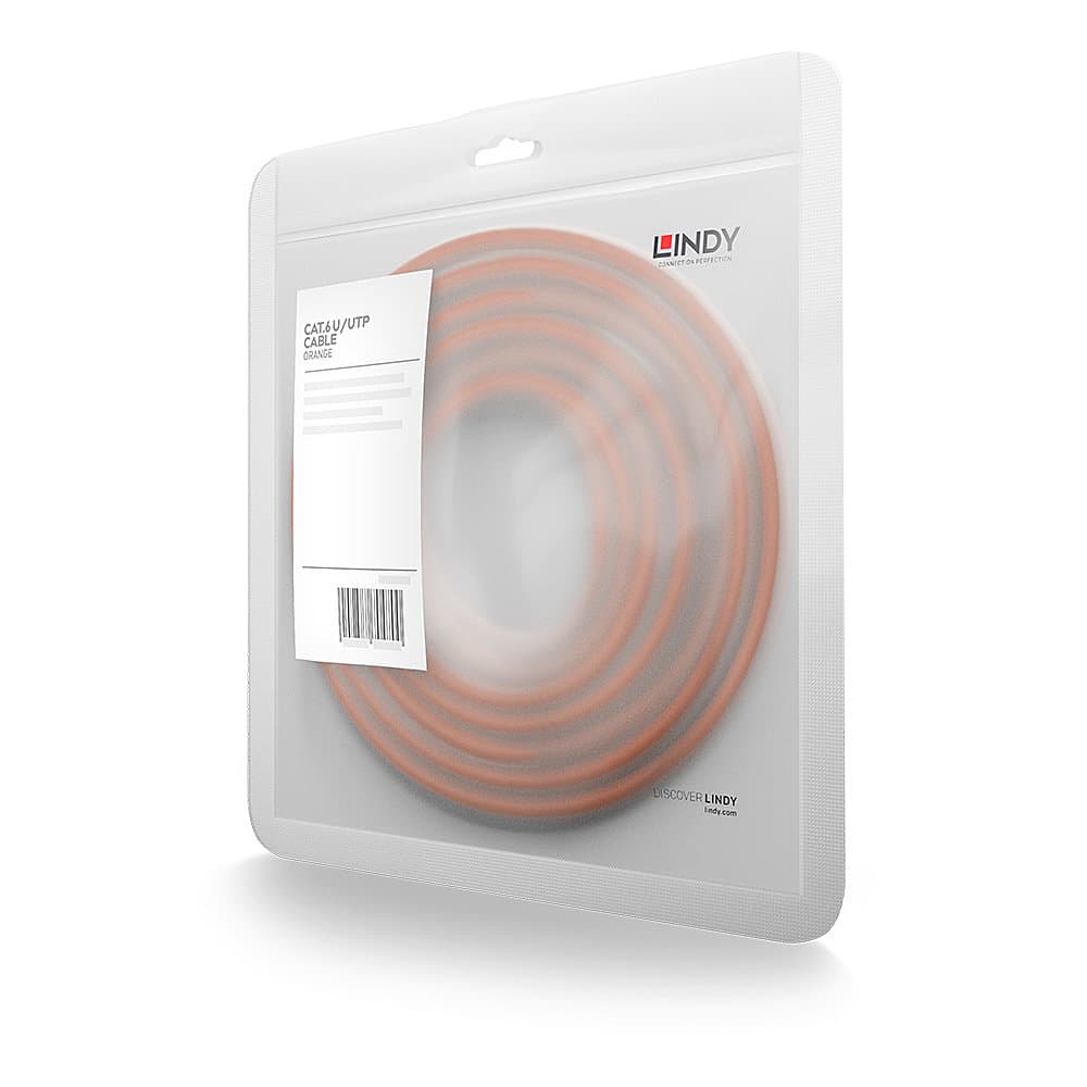 Lindy Patchkabel Cat6 U/Utp Orange 0.50m