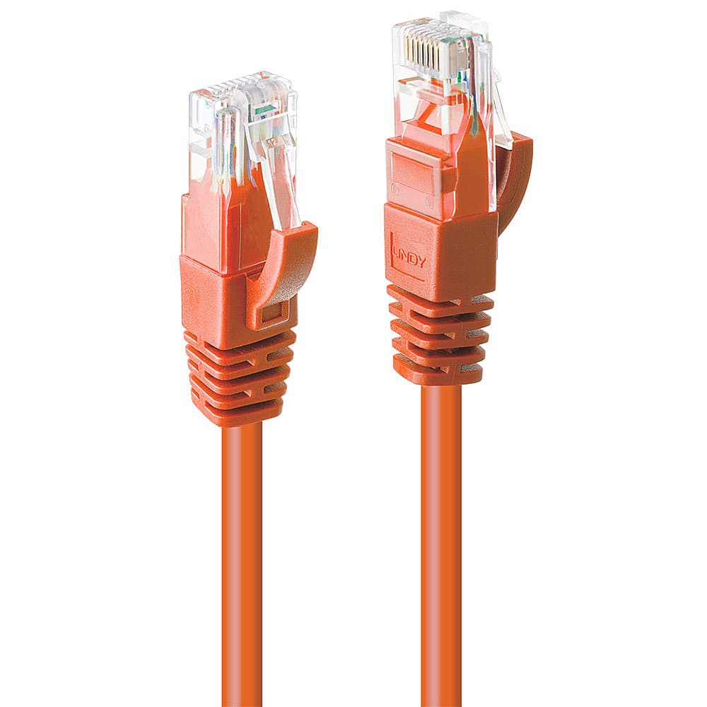 Lindy Patchkabel Cat6 U/Utp Orange 0.30m