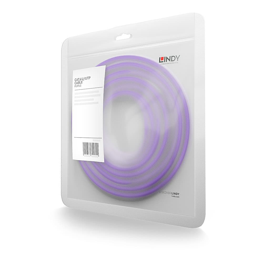 Lindy Patchkabel Cat6 U/Utp Violett 1.00m