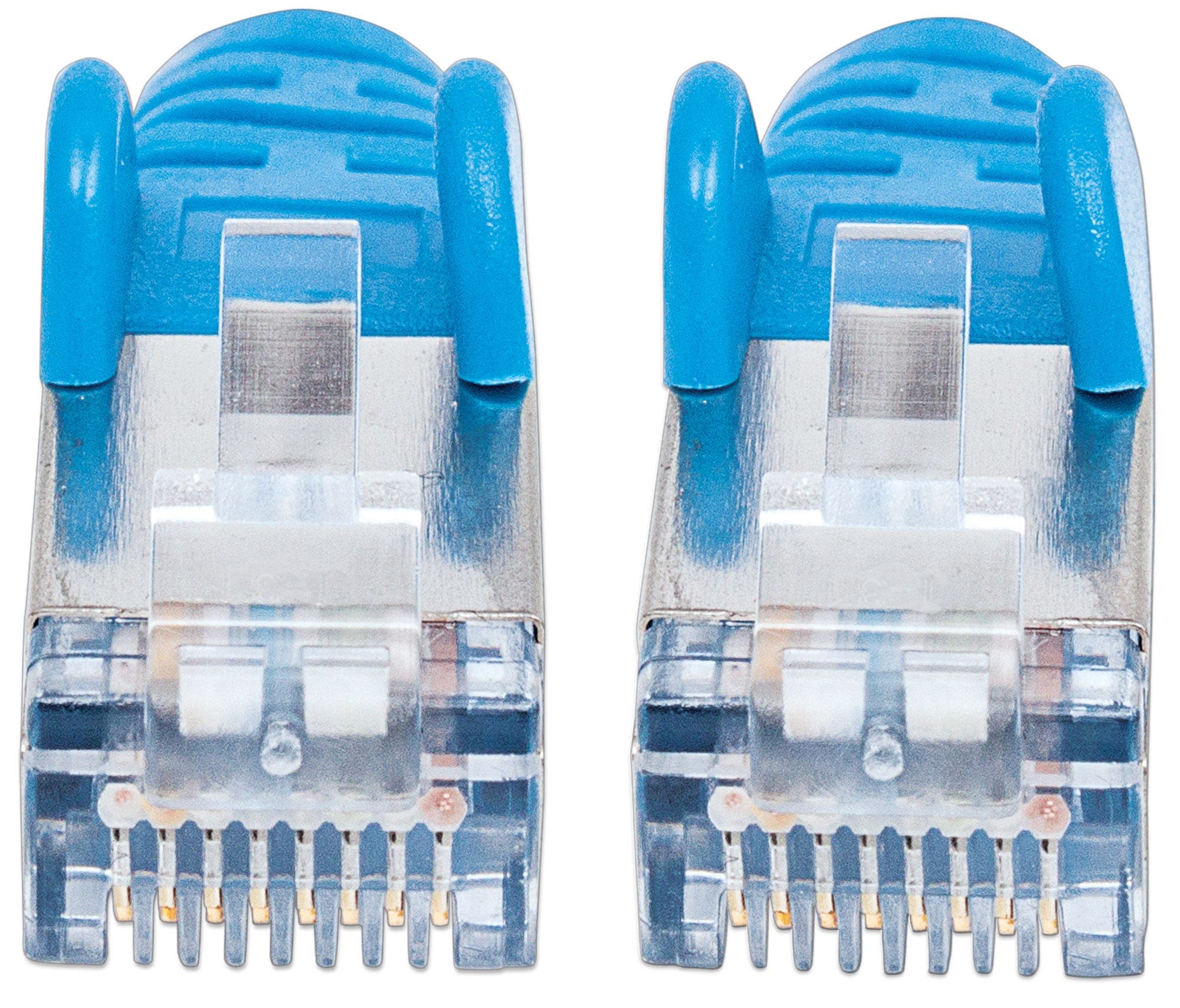 Intellinet Patchkabel Cat6 S/Ftp 2,0m Lszh Hebelschutz Blau