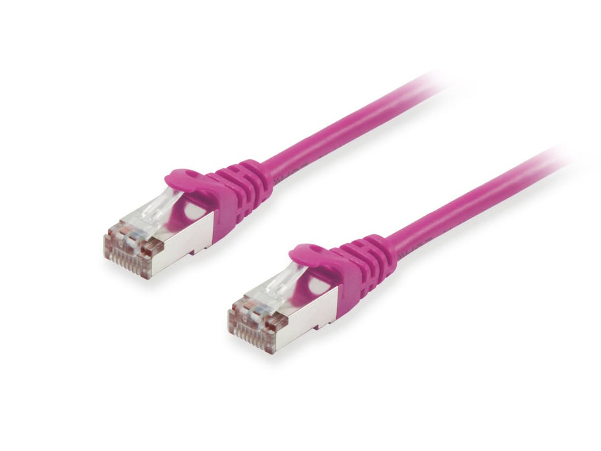 Equip Patchkabel Cat6a S/Ftp 2xrj45 2.00m Lila Lszh Polybeutel