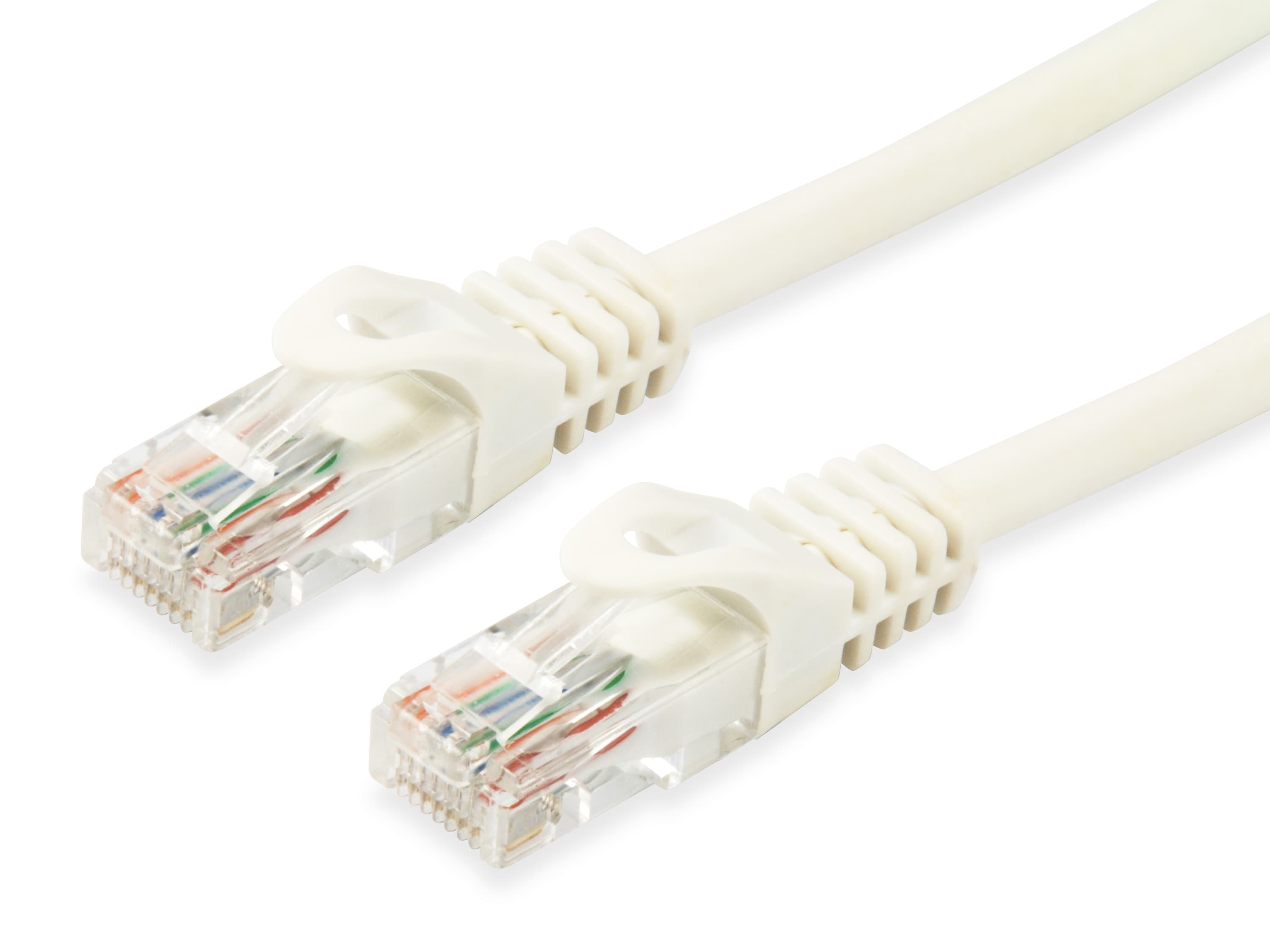 Equip Patchkabel Cat6a U/Utp 2xrj45 3.00m Weiß Lszh Polybeutel