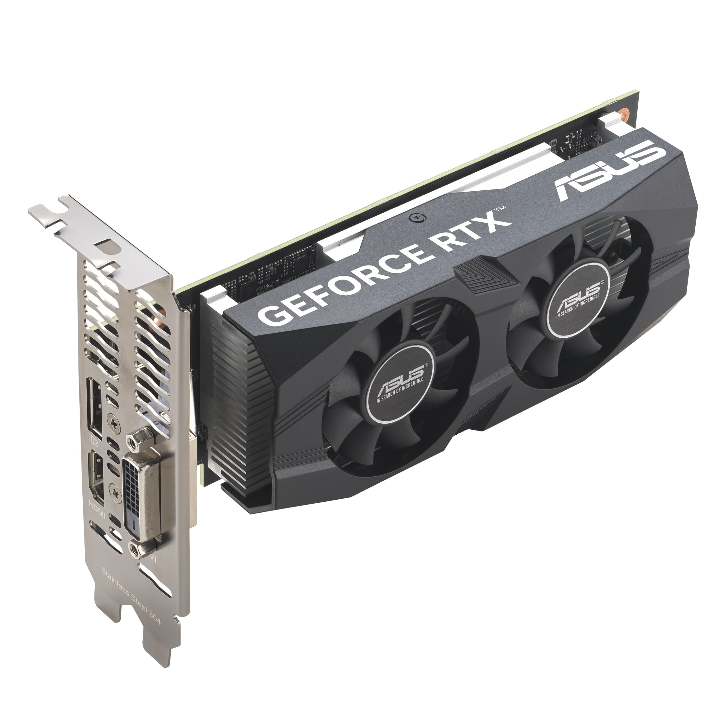 Asus Rtx3050-O6g-Lp-Brk 6gb Gddr6 Hdmi Dp