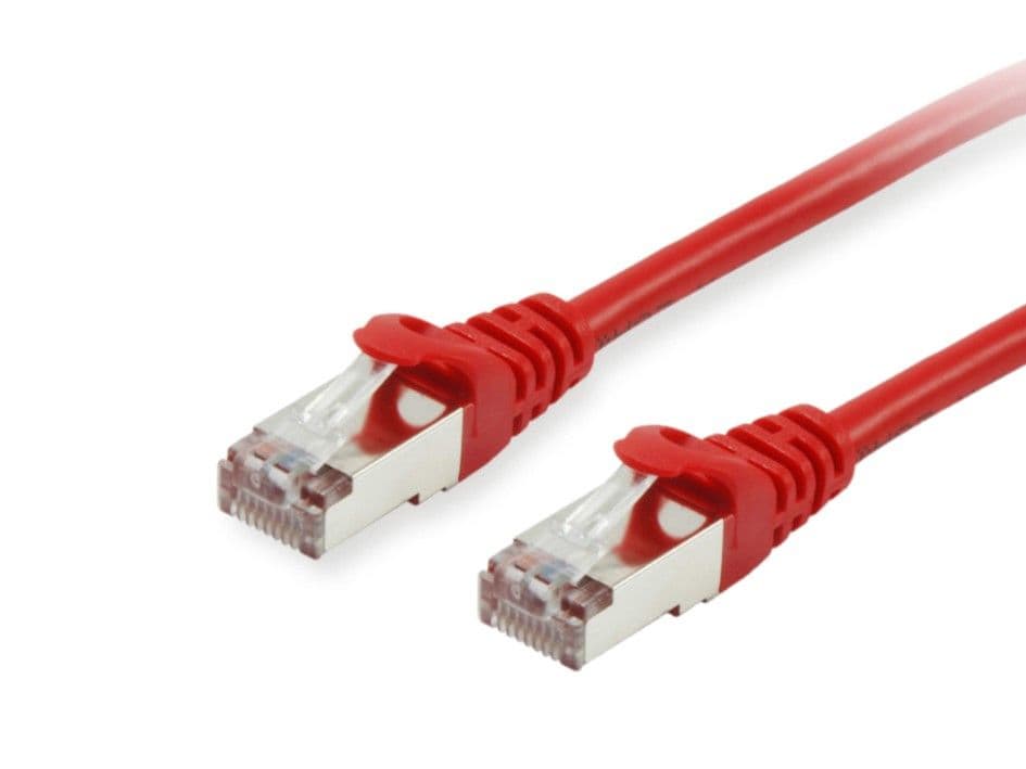 Equip Patchkabel Cat6 S/Ftp 2xrj45 50.00m Rot Lszh Polybeutel