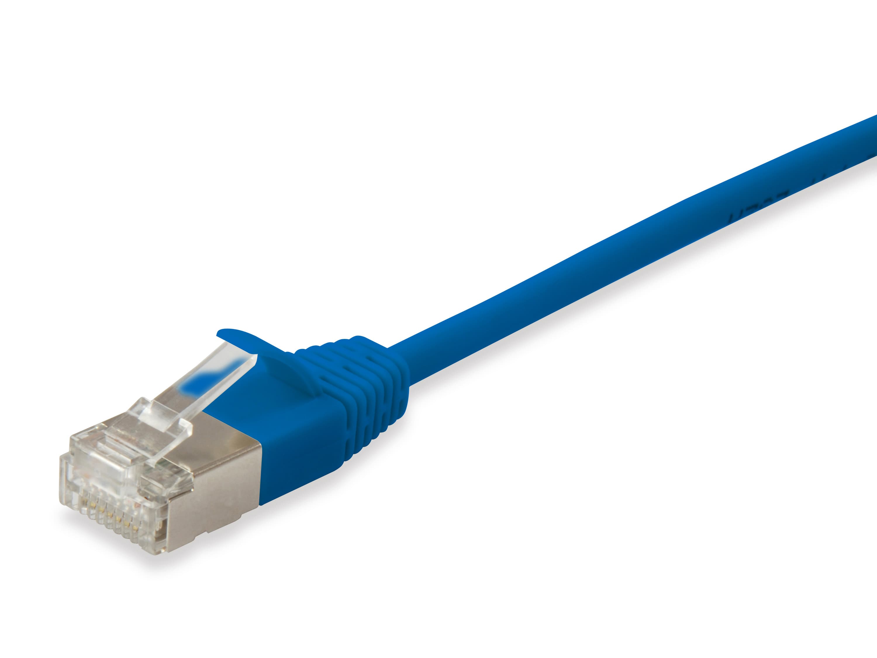 Equip Patchkabel Cat6a Slimflex F/Ftp 1.50m Blau Lszh 2xrj45 Polybeutel