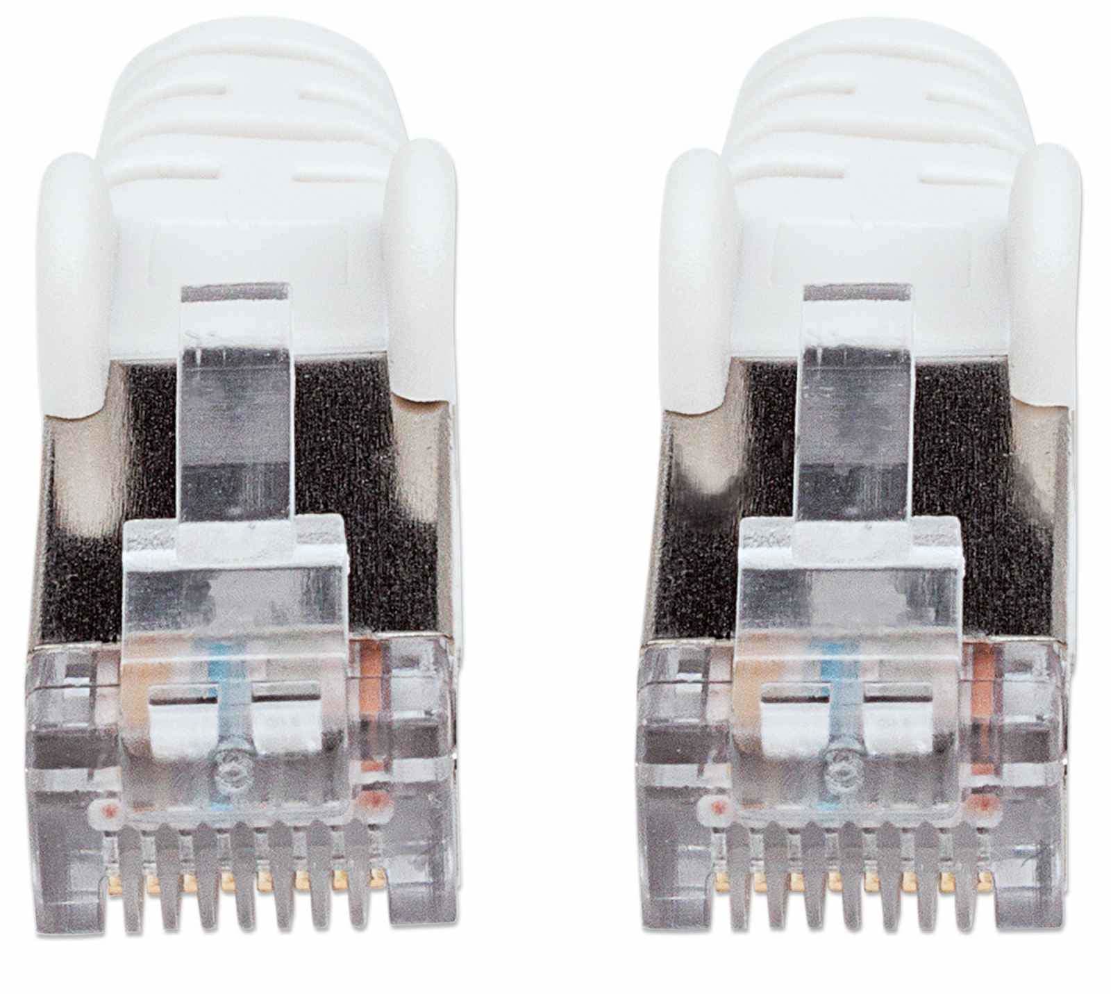 Intellinet Patchkabel Cat6a-Stecker/Cat7-Rohkabel 20m Weiß