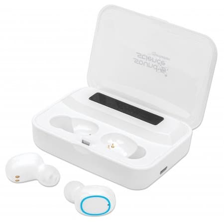 Manhattan Sound Science Bluetooth In-Ear-Headset Weiß