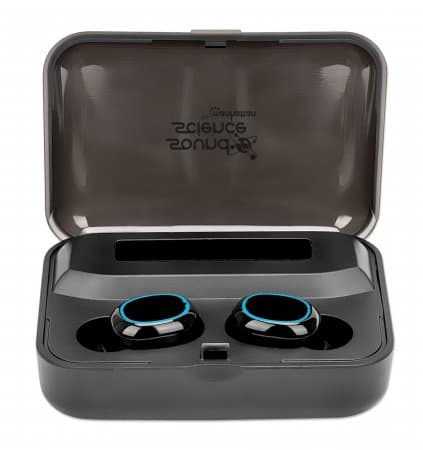Manhattan Sound Science Bluetooth In-Ear-Headset Schwarz