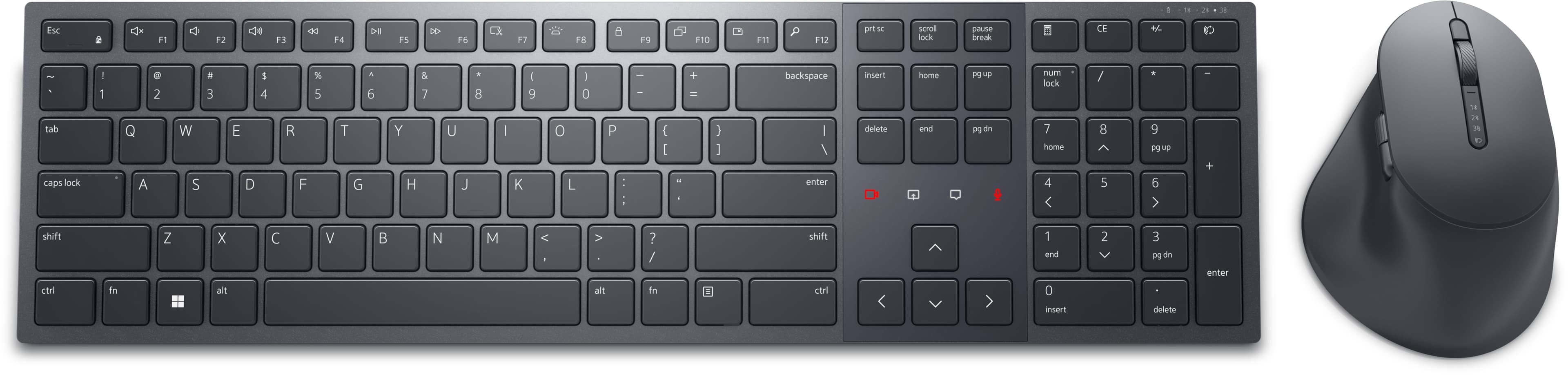 Dell Premier Km900 - Tastatur-Und-Maus-Set - Graphite