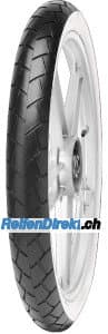 Mitas Mc11 Ww ( 2 1/2-17 Tt/Tl 43j Doppelkennung 2.50-17, Hinterrad, Vorderrad Ww )