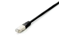Equip Cat.6a Platinum S/Ftp Patchkabel, Black, 0.25m, 10pcs/Set