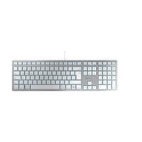 Cherry Kc 6000c For Mac Tastatur Universal Usb Qwertz Deutsch Silber