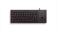 Cherry Xs Trackball Tastatur Universal Usb Qwerty Us Englisch Schwarz