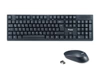 Equip Kabelloses Tastatur- Und Mausset, De Layout (Qwertz)