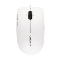 Cherry Mc 2000 Kabelgebundene Maus Mit Schwenkbarem Rad, Weiß Grau, Usb