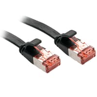 Lindy Rj45 Cat.6 U/Ftp 5m Netzwerkkabel Schwarz Cat6 U/Ftp (Stp)