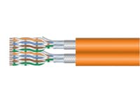 Equip 187332 Netzwerkkabel Orange 1000 M Cat7 S/Ftp (S-Stp)