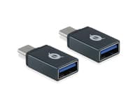 Conceptronic Donn Otg-Adapter Für Usb-C Zu Usb-A 2er Pack