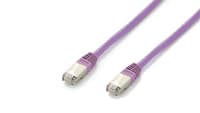 Equip Cat.6a Platinums/Ftp Patchkabel, 5.0m, Violett