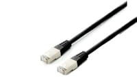 Equip Cat.6a Platinums/Ftp Patchkabel, 10m, Schwarz