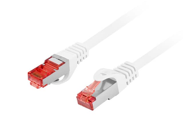 Lanberg Patchkabel Cat.6 S/Ftp Lszh Cu 1,5m Fluke Zert. Wß
