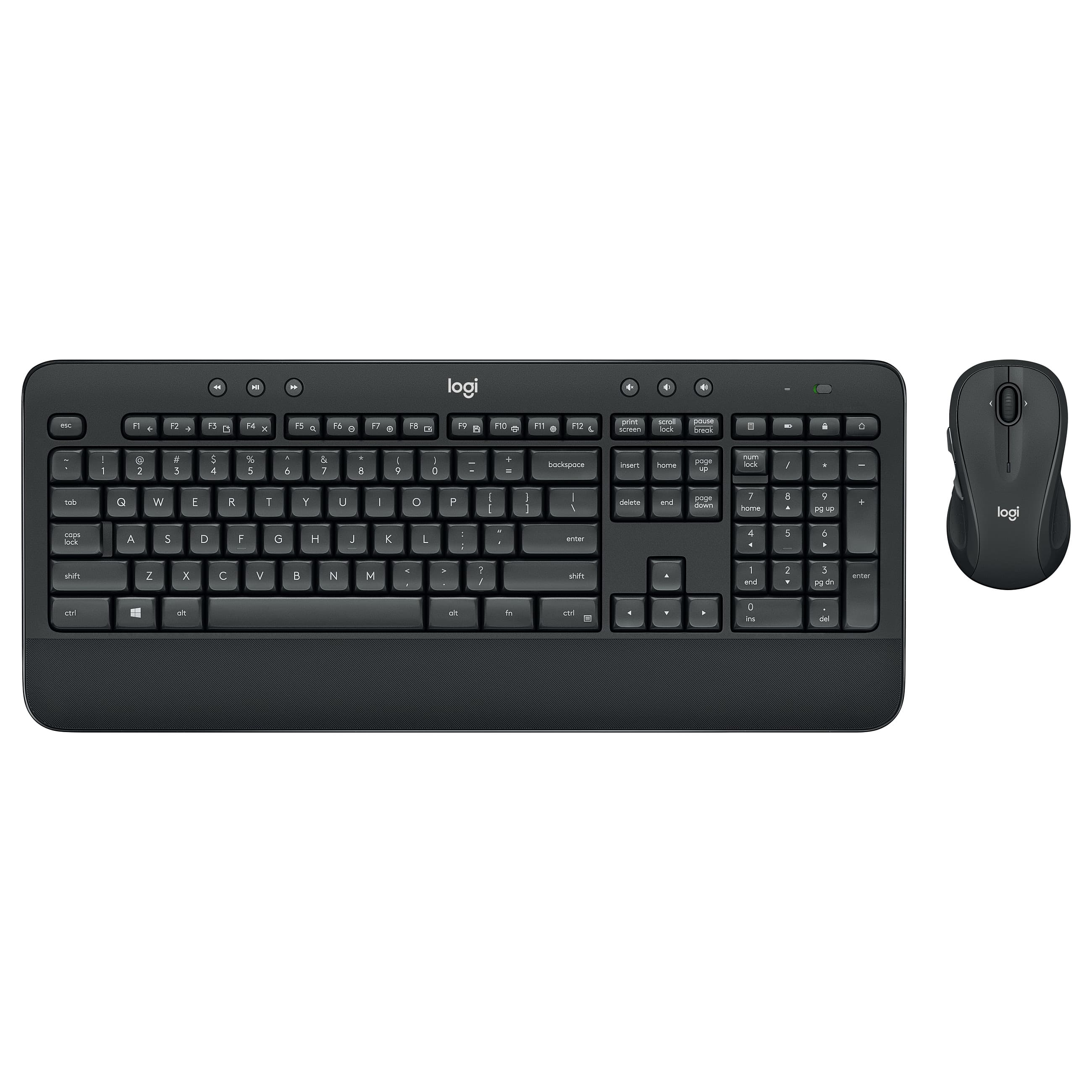 Logitech Wireless Keyboard+Mouse Mk545 Black Retail