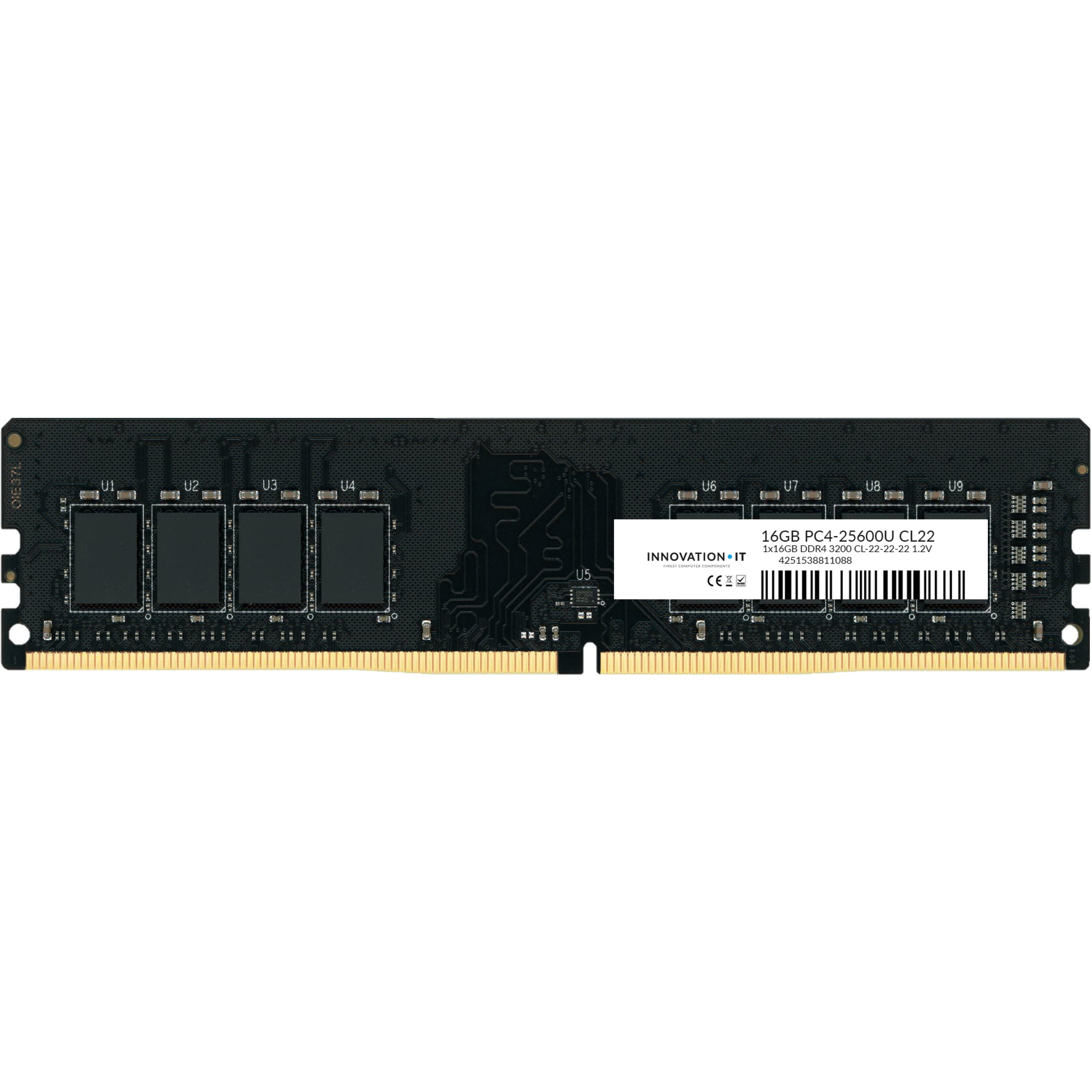 Innovation It 3200 16gb Cl22 1.2v Ld (Cl22-22-22) Memory Module