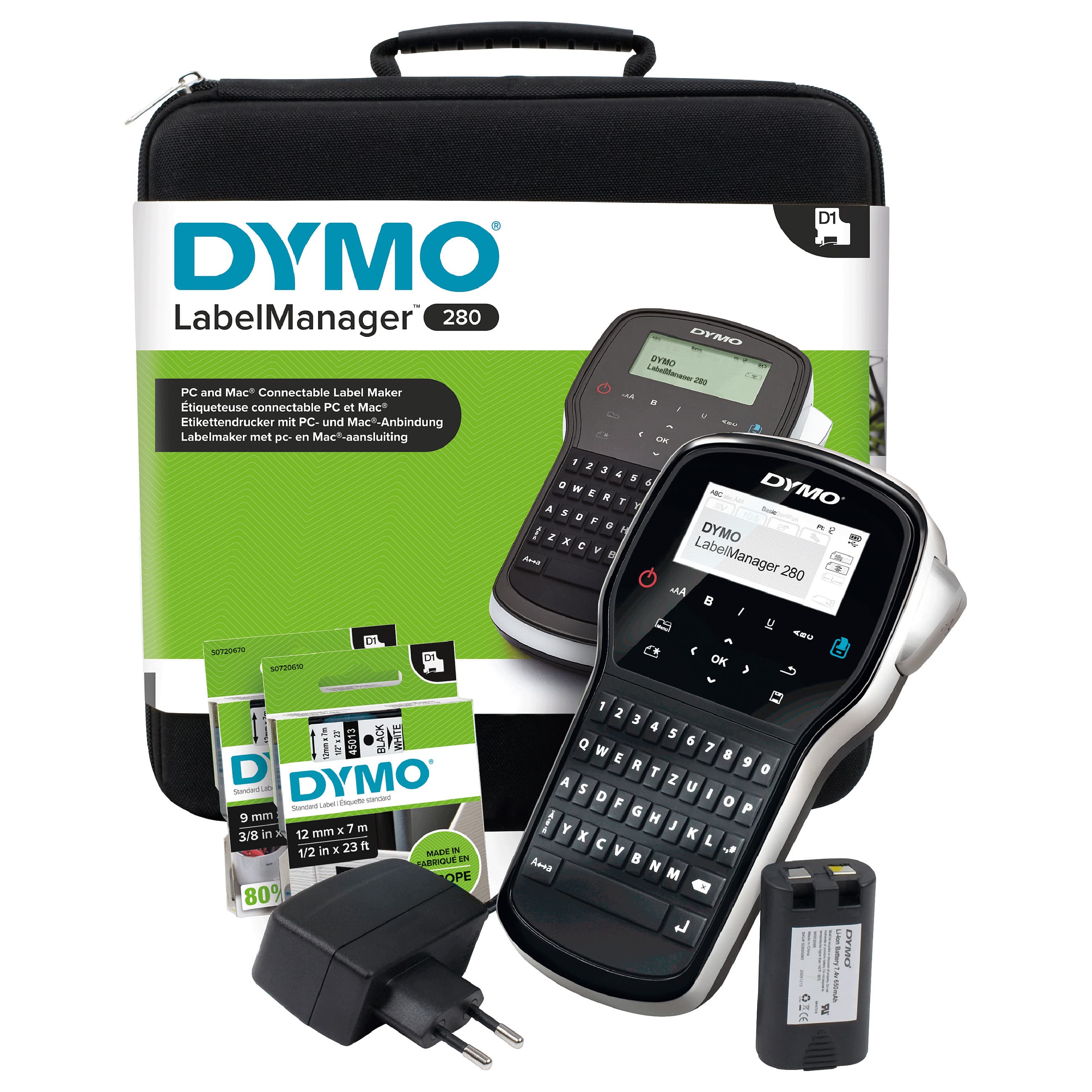 Dymo Labelmanager 280â„¢ Qwz Kitcase Label Printer