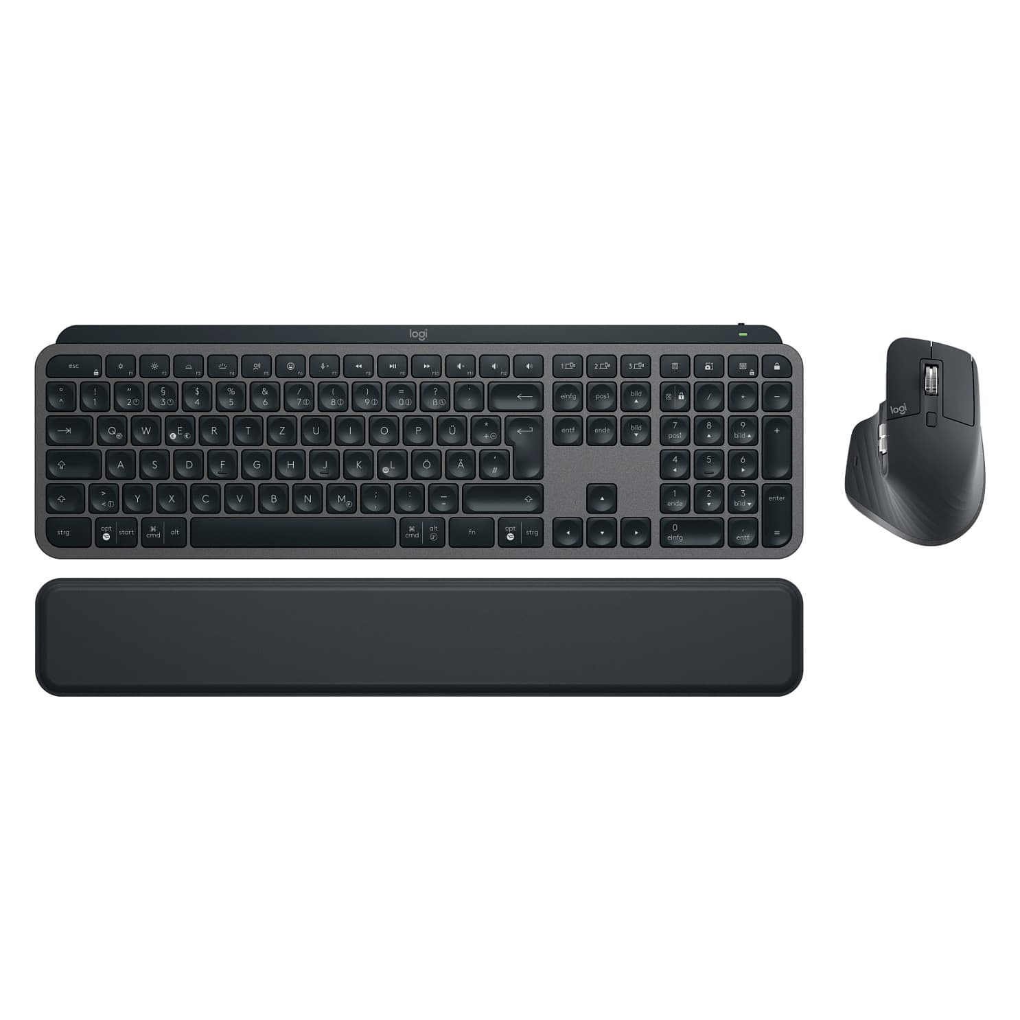 Logitech Wireless Keyboard+Mouse Mx Keys Combo For Business