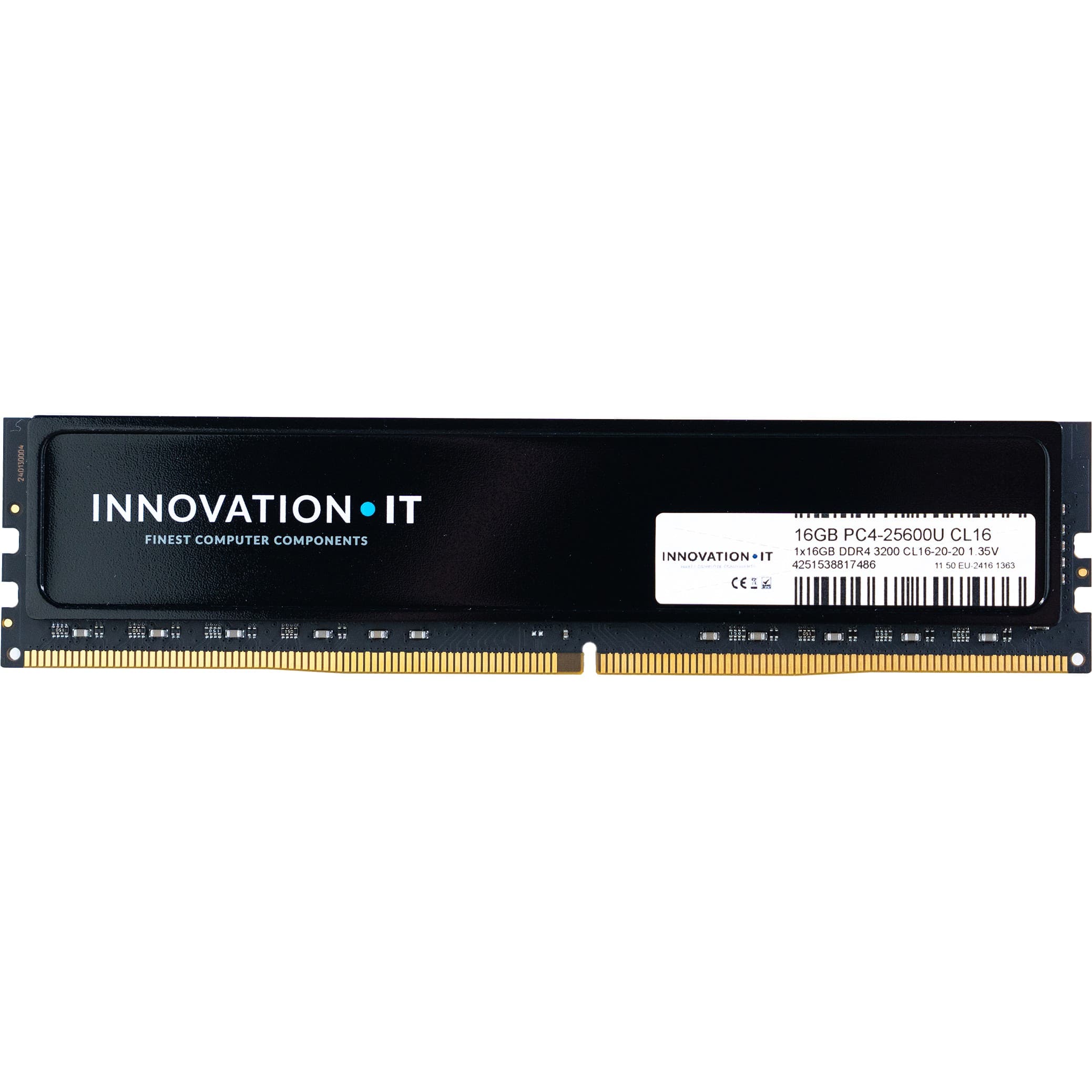 3200 16gb Innovation It Cl16 1.35v With Heatspreader (Cl16-20-20)