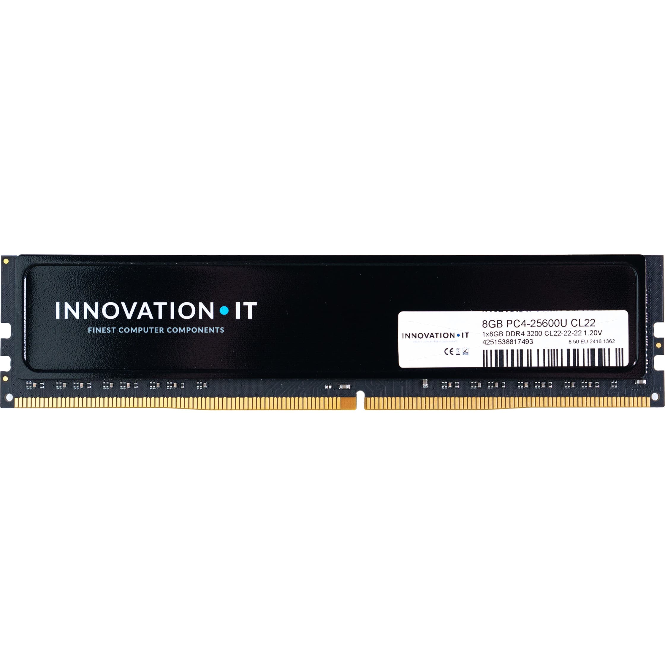 3200 8gb Innovation It Cl22 1.2v With Heatspreader (Cl22-22-22)