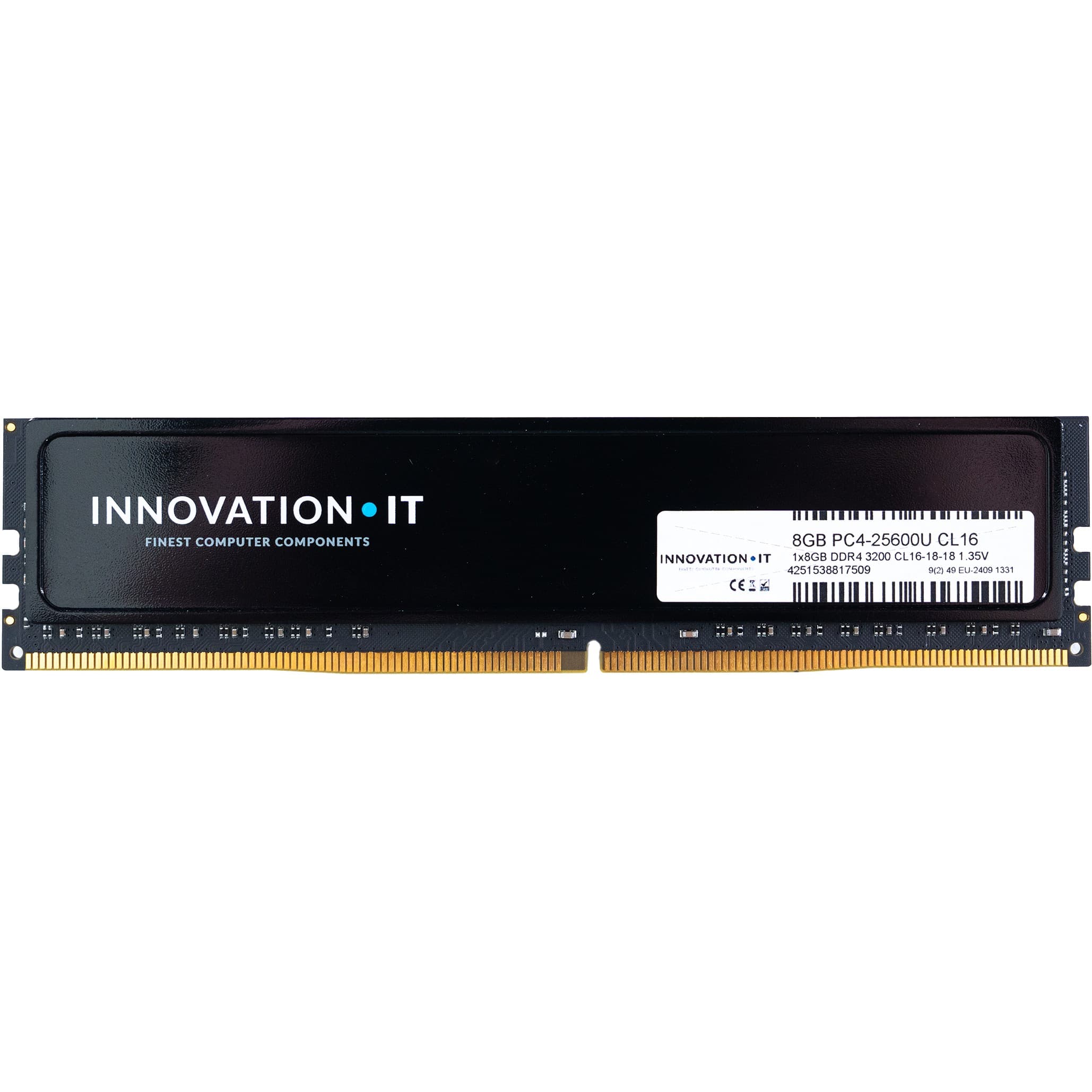 3200 8gb Innovation It Cl16 1.35v With Heatspreader (Cl16-18-18)