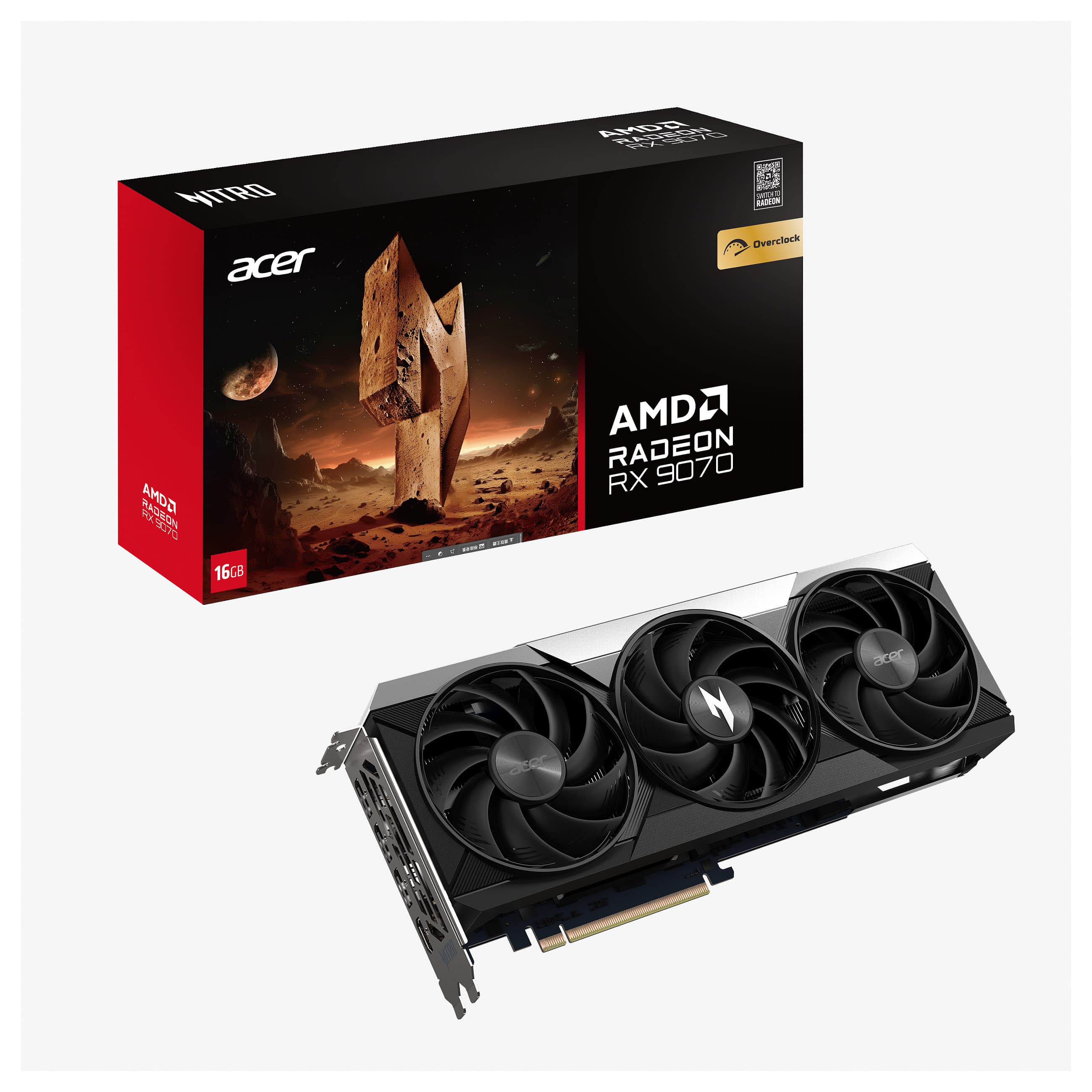 Acer Nitro Radeon Rx 9070 Oc 16gb