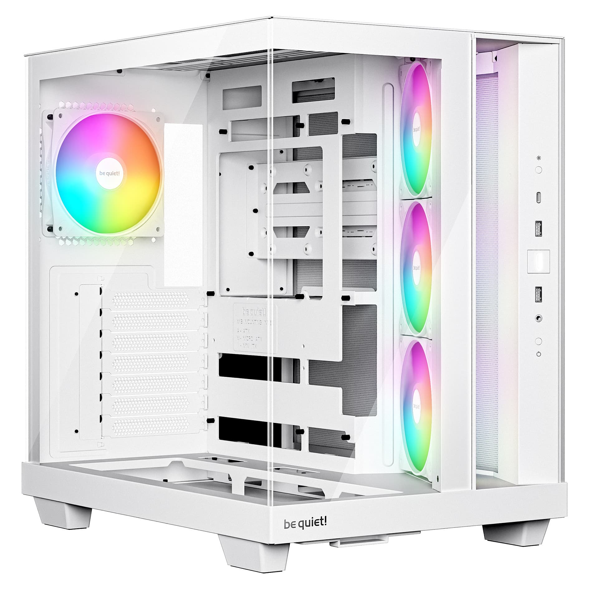 Be Quiet! Light Base 500 Lx White