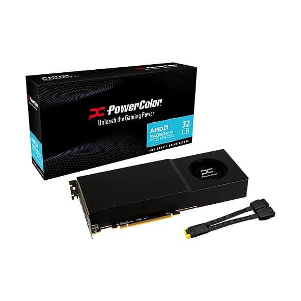 Powercolor Radeon Ai Pro R9700 32gb Gddr6