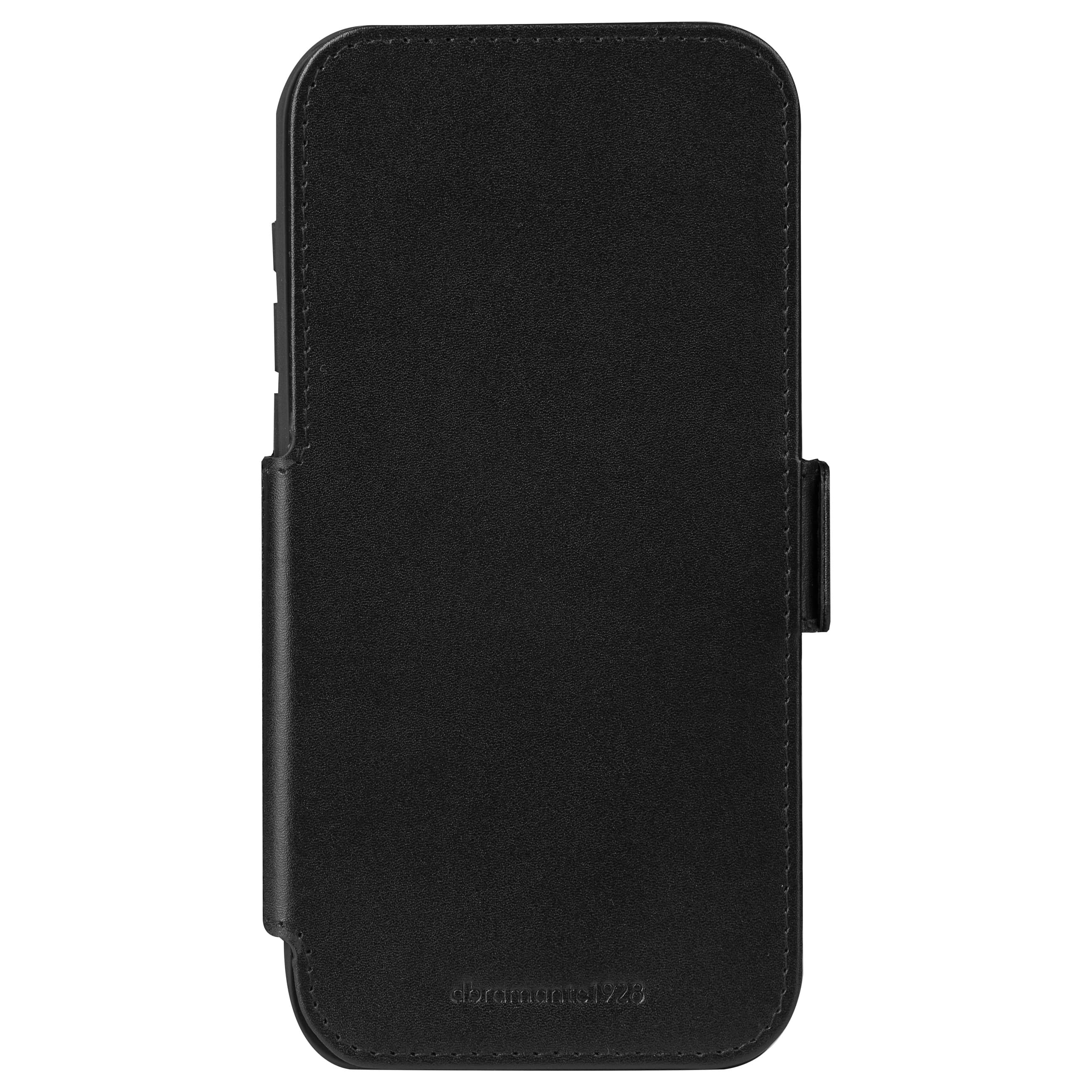 Dbramante1928 Copenhagen - Flip-Hlle Fr Mobiltelefon - Genarbtes Leder - Schwarz - Fr Apple Iphone 17 Pro