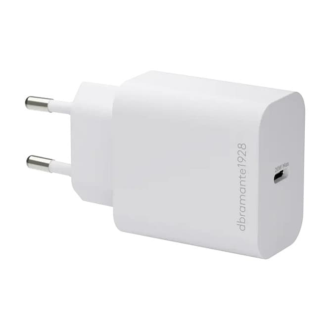 Dbramante1928 Re-Charge - Netzteil - Groverpackung - 20 Watt - 3 A - Pd/Pps (24 Pin Usb-C) - Wei - Europa
