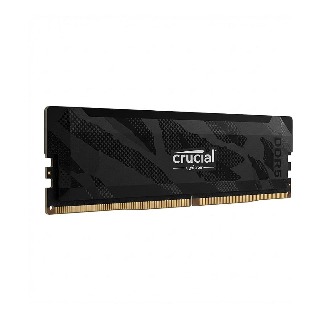 16gb Crucial Pro Oc Dimm 288-Pin - 6400 Mt/S / Pc5-51200 - Cl32 - 1.35 V - Ungepuffert - Matte Stealth Black